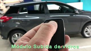 Dica Acessórios Toyota Yaris 2022 Luz Dirna DRL  Modulo de vidro  Tilt Dow [upl. by Meredithe]