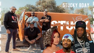 StuckyPod Ep 52  CARDI B quotDIGGSquot AT OFFSET REPARATIONS OR RESOURCES Culture And Chaos Collides [upl. by Eibmab499]