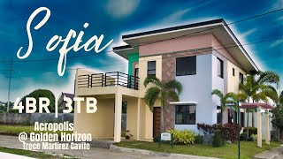 Sofia Single Detached  Acropolis Golden Horizon Trece Martirez Cavite Thru Pagibig [upl. by Sacrod]