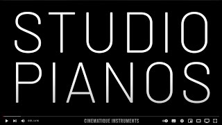 Walkthrough  Studio Pianos [upl. by Akihsal]