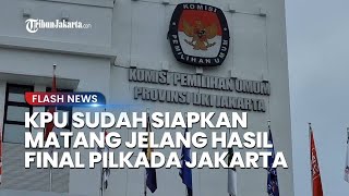 Ketua KPU DKI Bicara Persiapan Jelang Rekap Final Hasil Pilkada Jakarta [upl. by Zischke158]