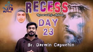 RECESS A retreat with St Alphonsa  BrDarwin Capuchin  Reflection on St Alphonsa Malayalam [upl. by Maiah60]