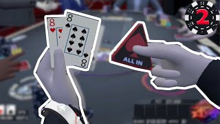 All in With Pocket Eights 30 Days in PokerStars VR Day 2 [upl. by Lucia]