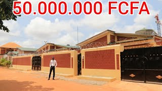 A 50000000 FCFA OFFREZ VOUS CETTE VILLA MEUBLEE A OUEDO GCITT A COTE DES LOGEMENTS SOCIAUX BENIN [upl. by Josselyn471]