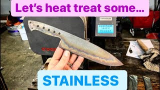 How to heat treat STAINLESS steel [upl. by Akinehc]