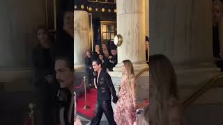 Damiano David and Dove Cameron at Met Gala New York dovecameron damianodavid metgala2024 [upl. by Inaluahek293]