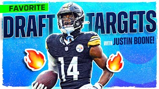 12 HighUpside Fantasy Football Draft Picks  Wide Receiver Breakout Candidates 2024 [upl. by Joane]