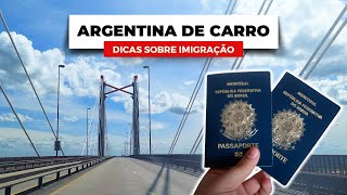 ENTRADA DE CARRO NA ARGENTINA  DICAS SOBRE IMIGRAÇÃO [upl. by Aliemaj]