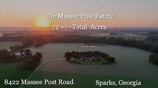 The Massee Post Estate  72 Acres with 6700 Sq Ft Luxury Home in Cook County Georgia [upl. by Delilah559]