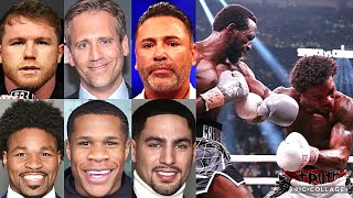 FIGHTERS amp LEGENDS REACT TO TERENCE CRAWFORD BEATING ERROL SPENCE quotCRAWFORD IS THE BEST P4P FIGHTERquot [upl. by Ylim]