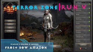 Diablo 2 Frost Bow Amazon Terror Zone Run V [upl. by Marlin]