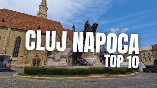 CLUJ NAPOCA Top 10  What NOT TO MISS [upl. by Areht551]