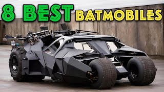 The 8 Best Batmobiles  Christopher Nolan’s Tumbler Batmobiles [upl. by Zolner454]