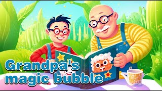 【 敏敏绘本 】《 Grandpas magic bubble 》｜Childrens Story Picture Books｜Bedtime Stories for Toddlers [upl. by Bilat]