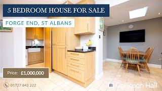 5 BEDROOM HOUSE FOR SALE IN FORGE END ST ALBANS HERTFORDSHIRE AL2 [upl. by Abagail]