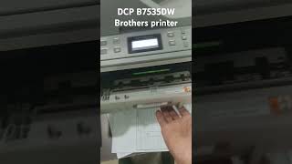 Brothers printer DCP B7535DW  DRUM ISSUE [upl. by Haduhey]