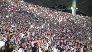 Wir sind Weltmeister  Public Viewing im Olympiastadion München [upl. by Anidal935]