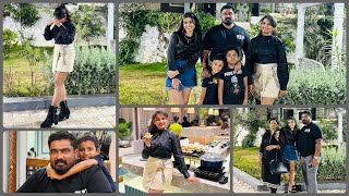 Family Dineout😎Twinning Outfits🖤SPURTHI VLOGS [upl. by Pillyhp]