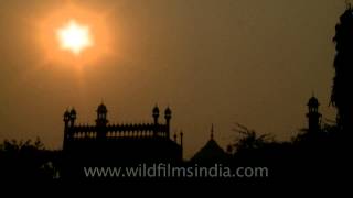 Namaz time at Jama Masjid on the day of Eid alAdha [upl. by Kassaraba300]