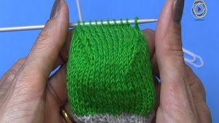 Projekt Sockenstricken hier das Fersenkäppchen 4 Teil [upl. by Alvar]