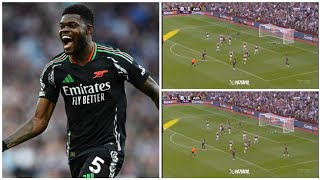 Thomas Partey Goal Today Match Vs Aston Villla EPL Thomas Partey Goal Highlights EPL Highlights [upl. by Ylicis]