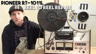 Pioneer RT1011L Reel to Reel RepairRehabilitation [upl. by Diskin]