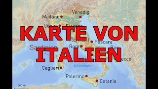 KARTE VON ITALIEN [upl. by Otila371]