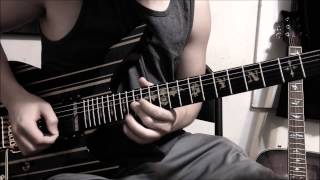 Conquering Dystopia  Lachrymose Guitar Cover WITH TABS [upl. by Anirhtak71]