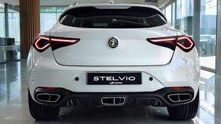 quot2025 Alfa Romeo Stelvio Review – The Ultimate Italian Luxury SUVquot [upl. by Norene412]