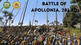 BATTLE OF APOLLONIA 281 AD I PALMYRA VS GALLIC ROME [upl. by Eerdua]