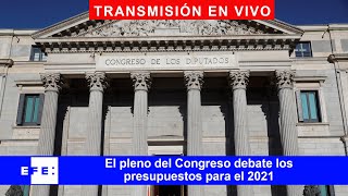 🔴📡 Pleno del Congreso de los Diputados [upl. by Nohj]