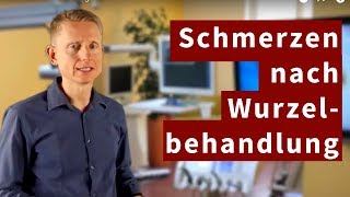 Schmerzen nach Wurzelbehandlung [upl. by Pritchard]