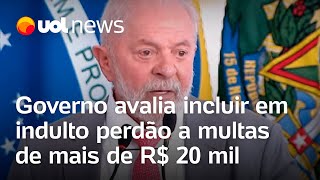 Indulto natalino Governo avalia incluir em indulto perdão a multas de mais de R 20 mil [upl. by Nike]