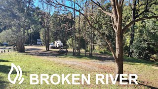 Broken River Campground  Eungella NP Queensland [upl. by Ailimac]