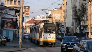 Trams in Bucharest 2018 [upl. by Miuqaoj]