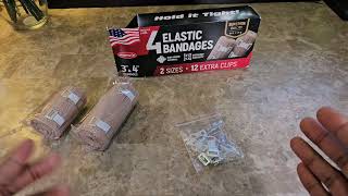 Premium Elastic Ace Bandage Wrap Unboxing and Review [upl. by Nuj8]