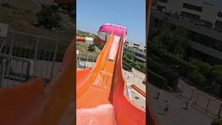 Aquapark Nessebar  Space Shuttle  Nessebar Bulgaria [upl. by Alithia]