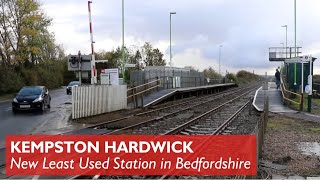 Kempston Hardwick  Least Used Station Bedfordshire [upl. by Woolson]