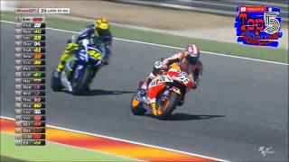 Valentino Rossi vs Pedrosa duel terbaik sepanjang masa [upl. by Airamat453]