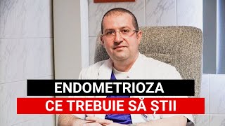 Ce este ENDOMETRIOZA  confunivdr Costin Berceanu medic primar obstetricăginecologie [upl. by Ikkiv]