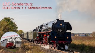 Sonderzug D310 Berlin nach Szczecin 19102024 [upl. by Etteluap993]