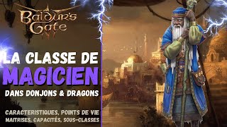 Baldurs Gate 3  Magicien  Les classes de Donjons amp Dragons 5e FR [upl. by Alesig]