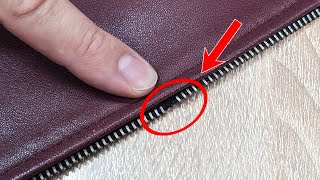 Tailor shared a secret Repair of a broken zipper [upl. by Kennet]