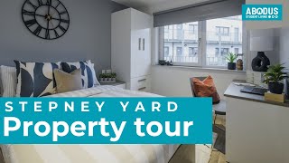 Stepney Yard Property Tour Abodus Student Living [upl. by Ailadgim]