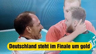 olympische sommerspiele 2024 Deutschland schlägt Spanien und zieht ins Finale ein [upl. by Magdalen]