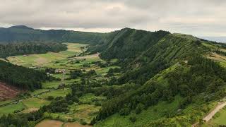 Drone Azores São Miguel Island Sete Cidades part 1 [upl. by Casavant769]