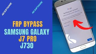 Frp Bypass Samsung Galaxy j7 pro j730 remove account google new method working 100 2023 [upl. by Yssac]