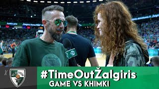 TimeOutŽalgiris Se04 Ep05 Game vs Khimki Moscow [upl. by Marco989]