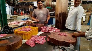 Meat Hall New Market Kolkata India [upl. by Acinat]