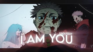 Yuji Itadori vs Mahito  AMV  EDIT   Skyfall Where you go I go  I Am You  4K [upl. by Nalyorf]